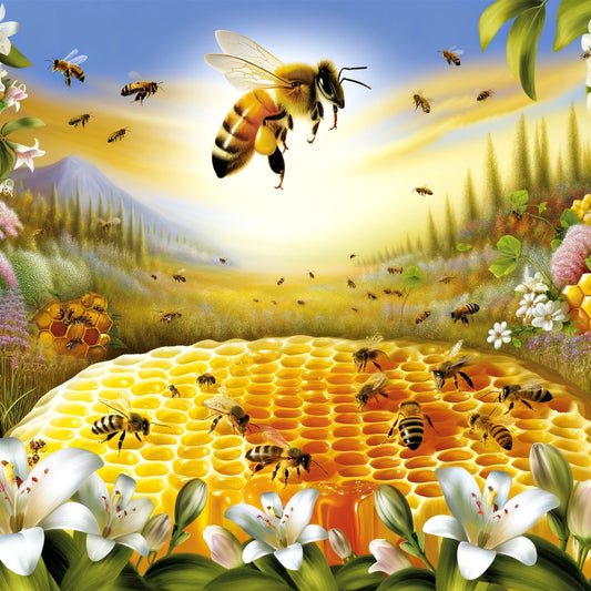 Celebrate the journey of raw honey from flower to comb and the importance of sustainable practices.