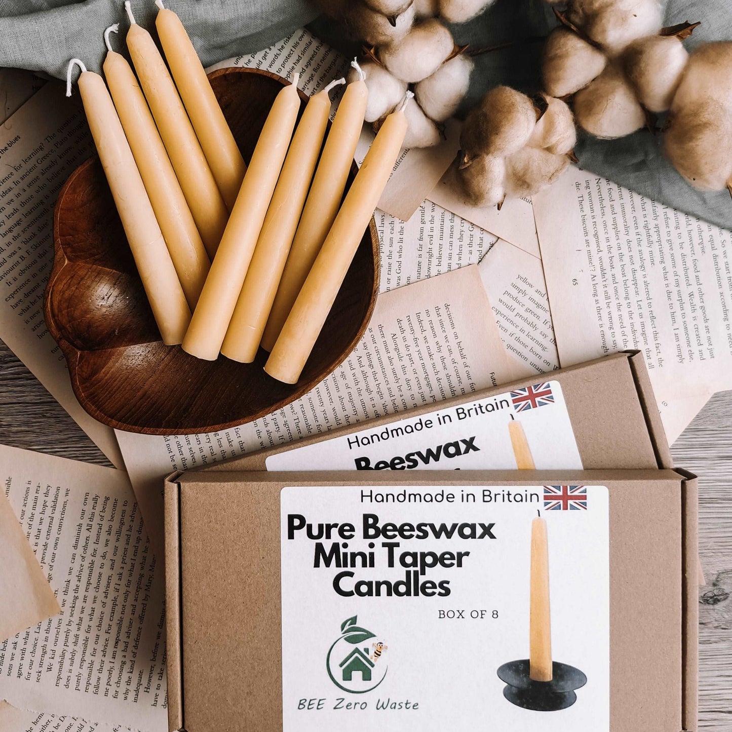 Beeswax Spell Candles for Magic Rituals and Eco-Conscious Living