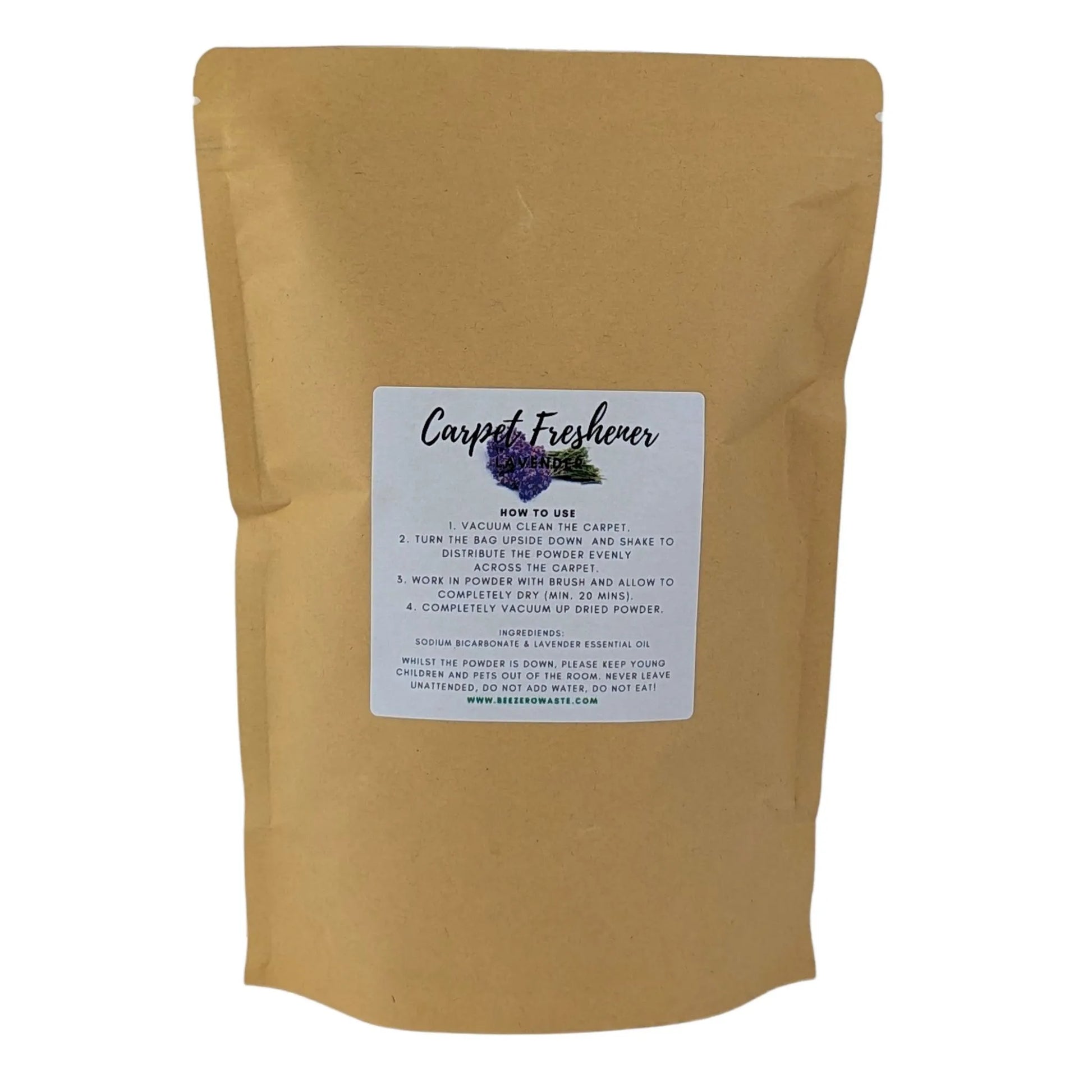 Eco-friendly carpet powder for deep cleaning, odor removal, and all-day freshness