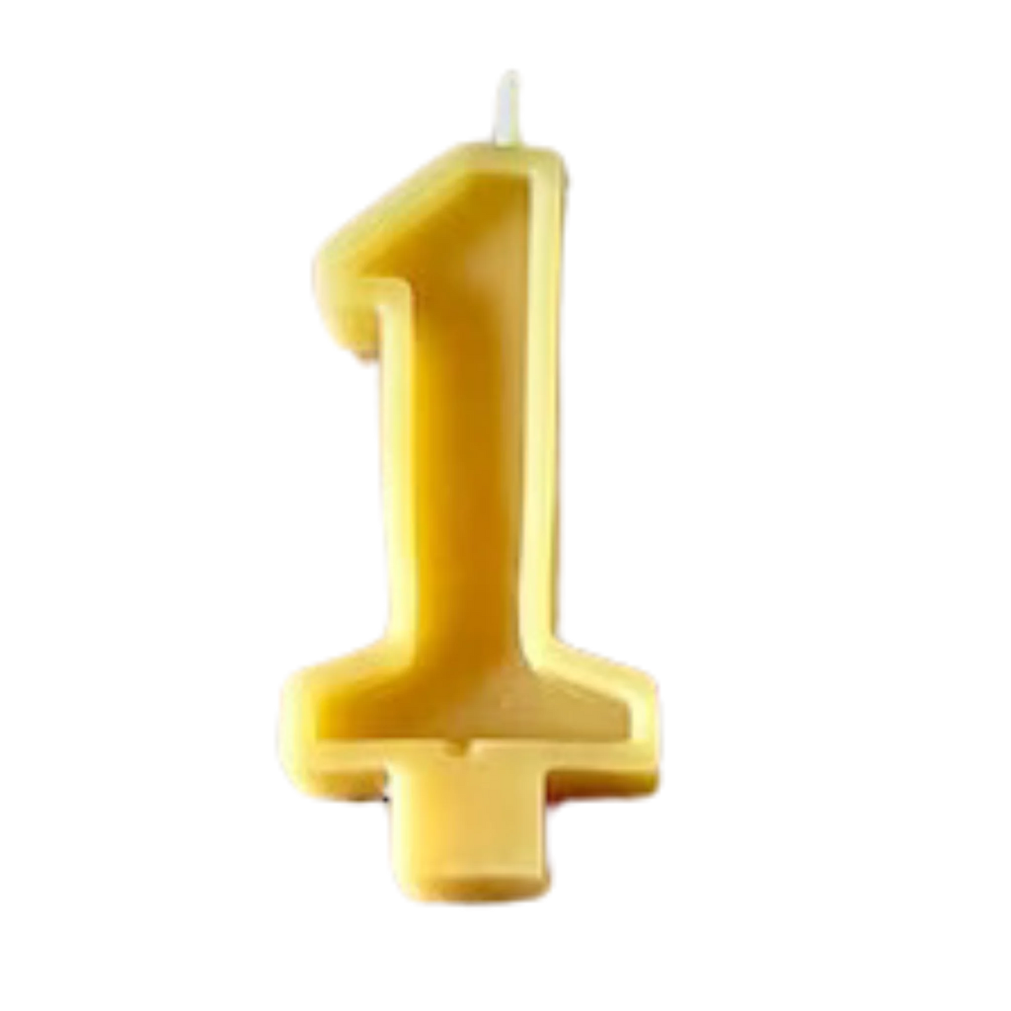 Eco-Conscious Anniversary Celebrations with Beeswax Number Candles, Handcrafted in the UK