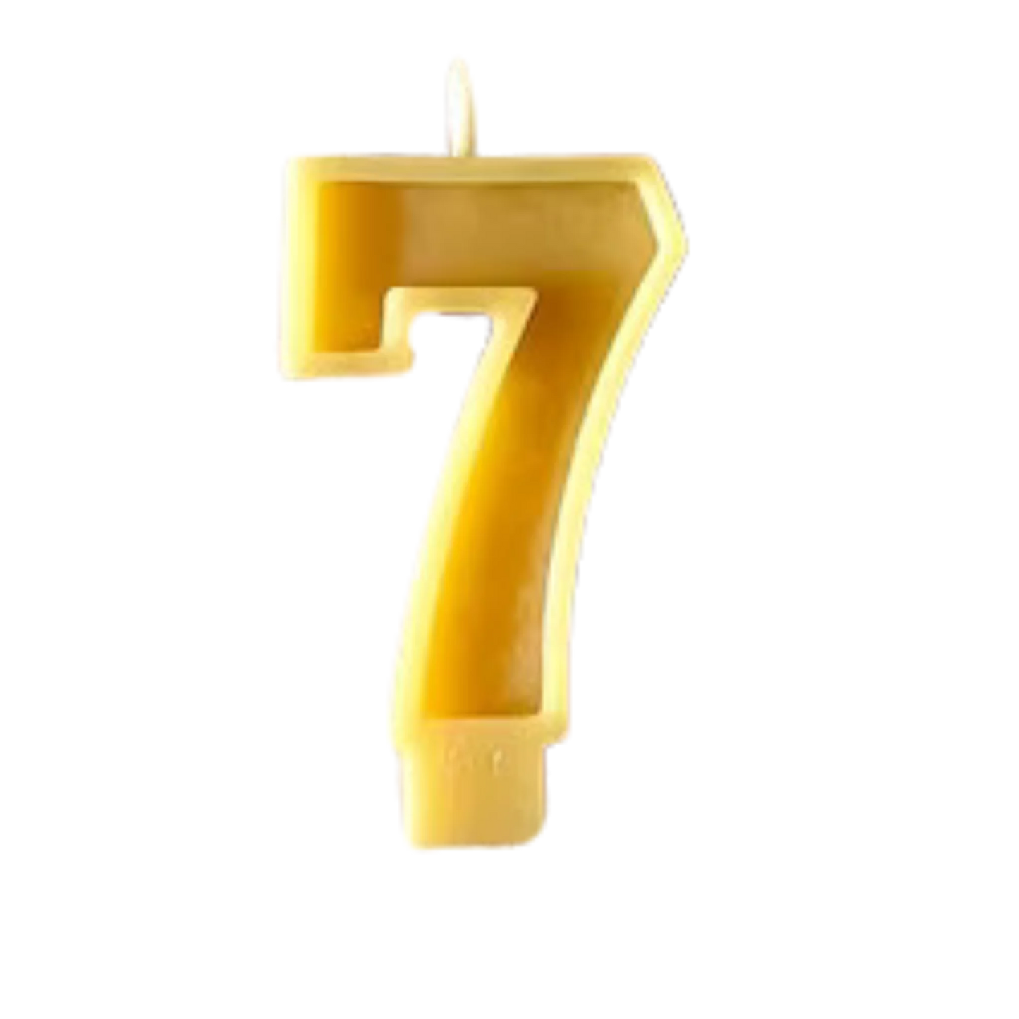 Celebrate Sustainably with 100% Beeswax Number Birthday Candles.