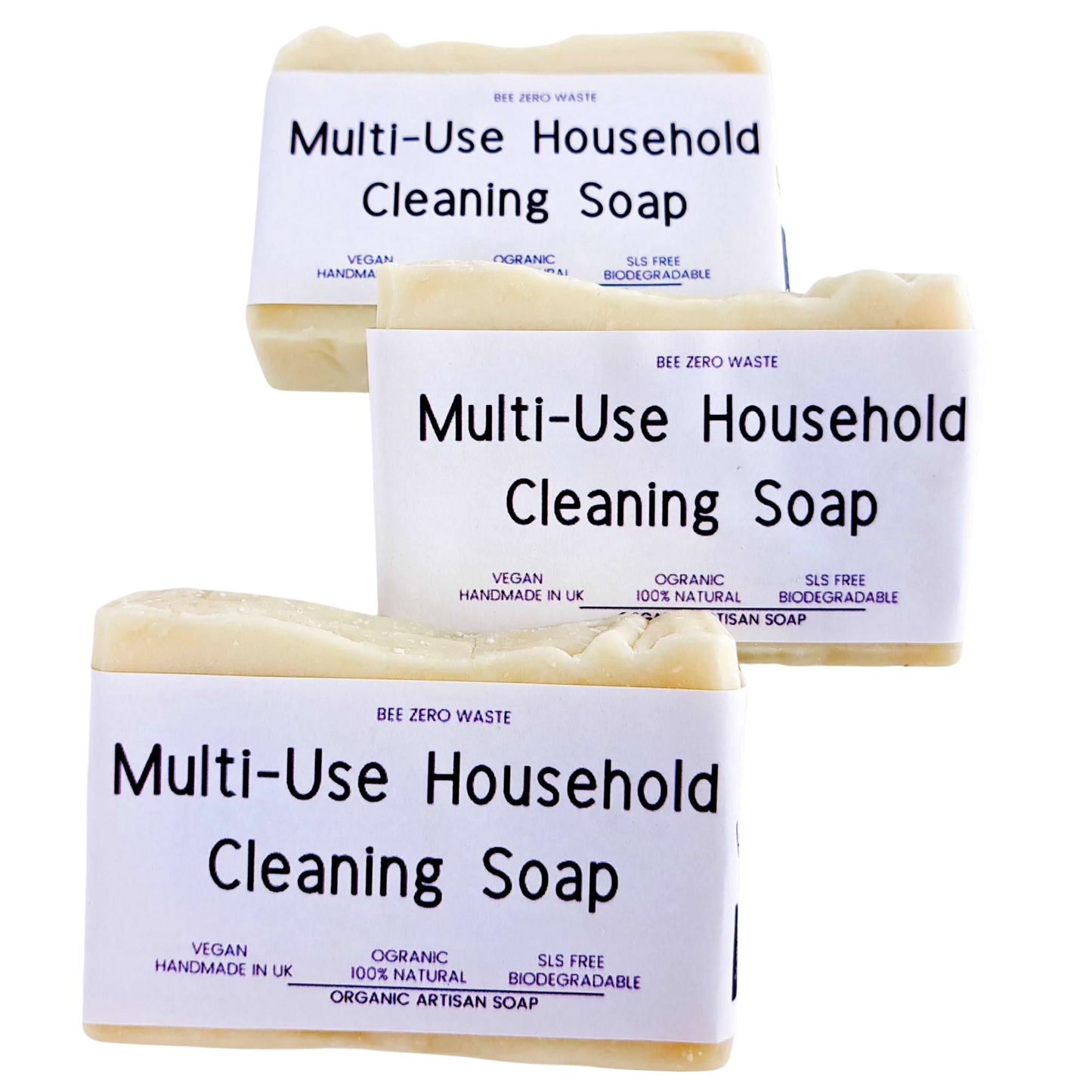 Biodegradable cleaning soap eliminating grease and grime, ideal for both indoor and outdoor use, supporting zero waste lifestyles.