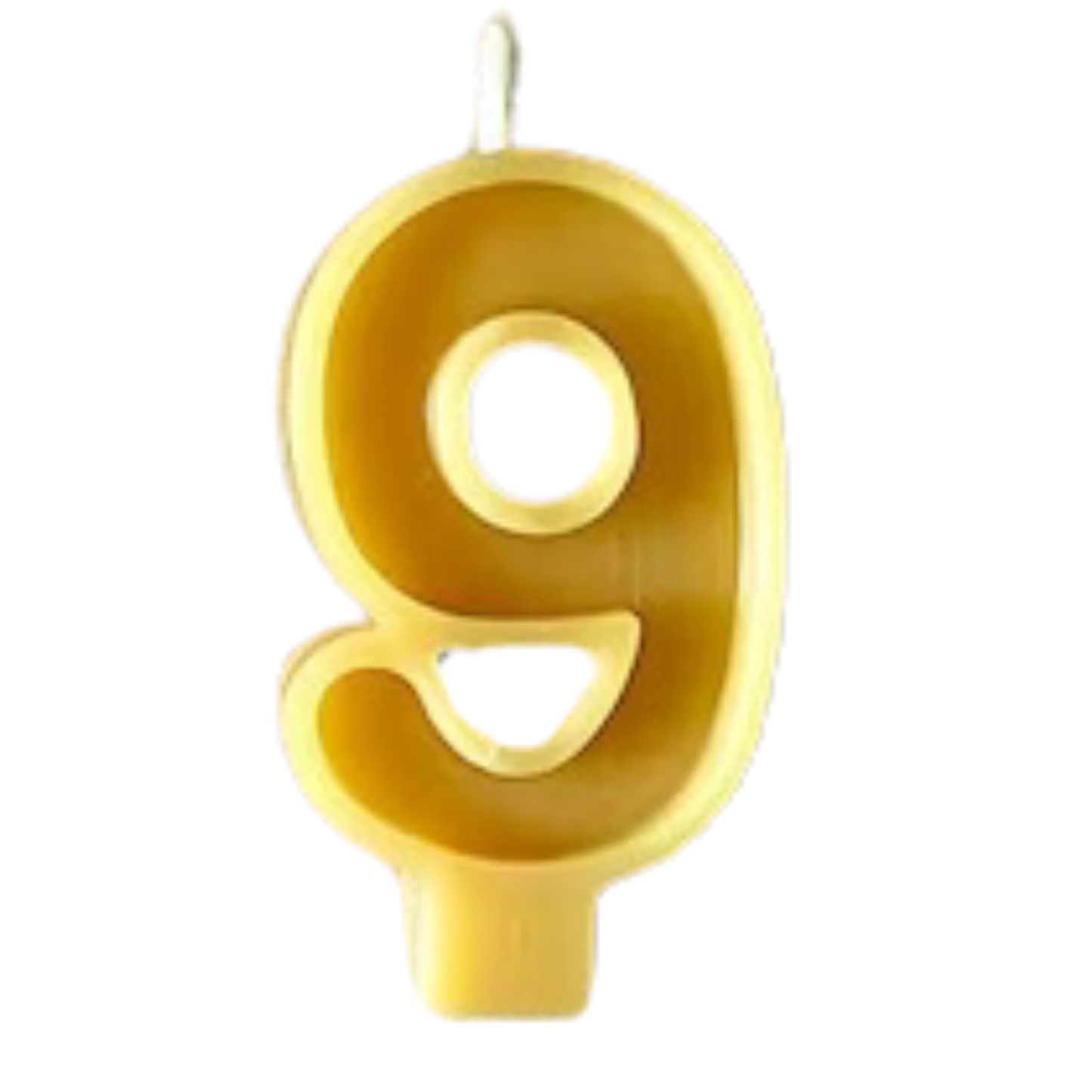 Eco-Friendly Vegan Alternative: Beeswax Number Candles for Cake Decorating