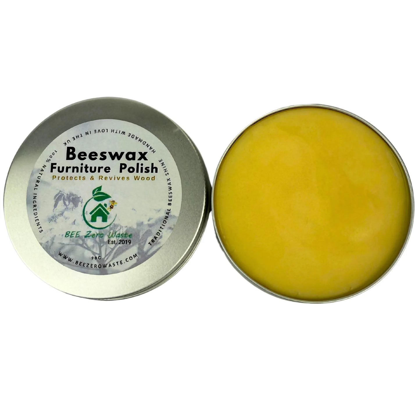 Natural beeswax polish perfect for restoring wooden cutting boards and kitchenware