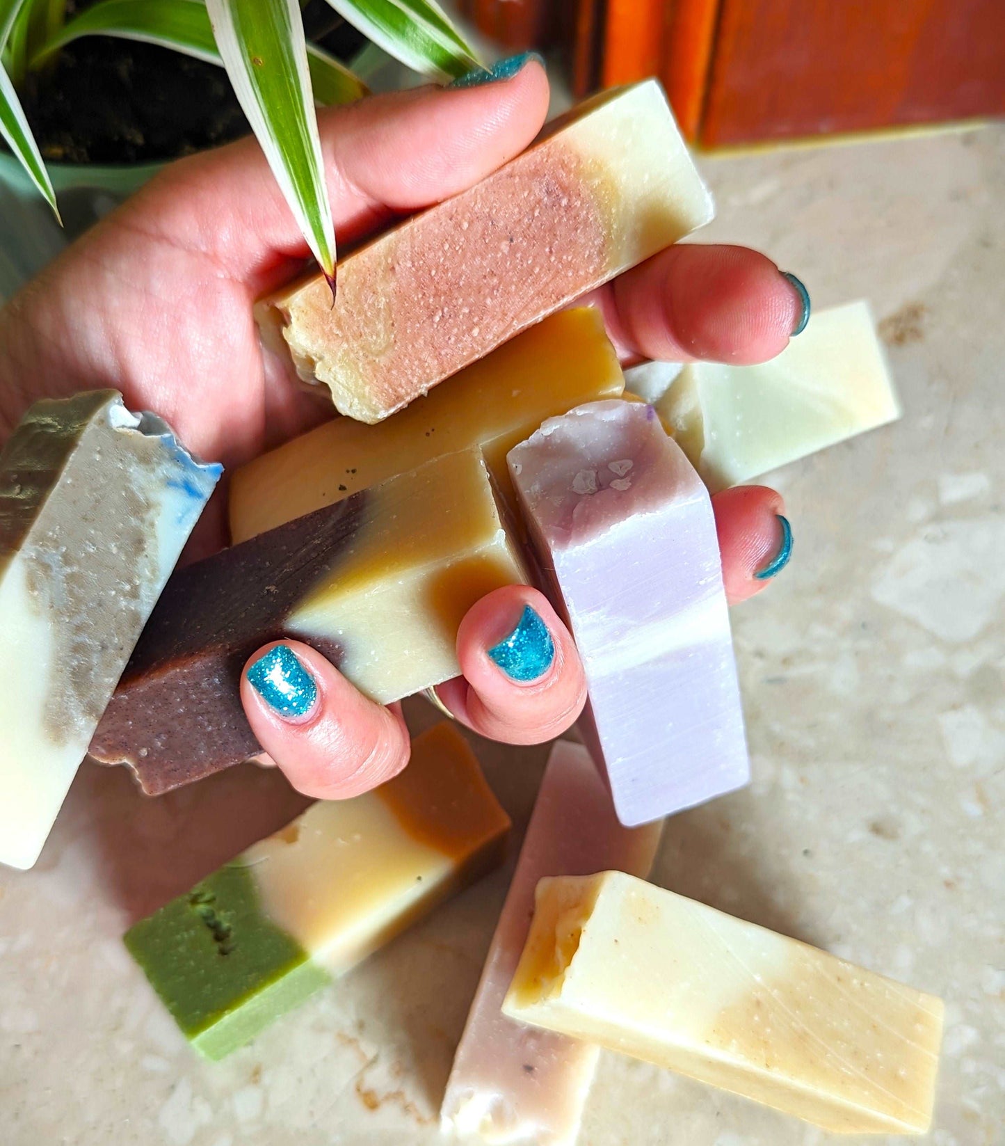 Organic Soap Sample Box - Set of 9 | Handmade, Vegan, Zero Waste | Letterbox Gift