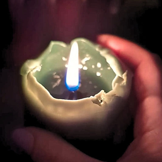 Beeswax candle burning instructions