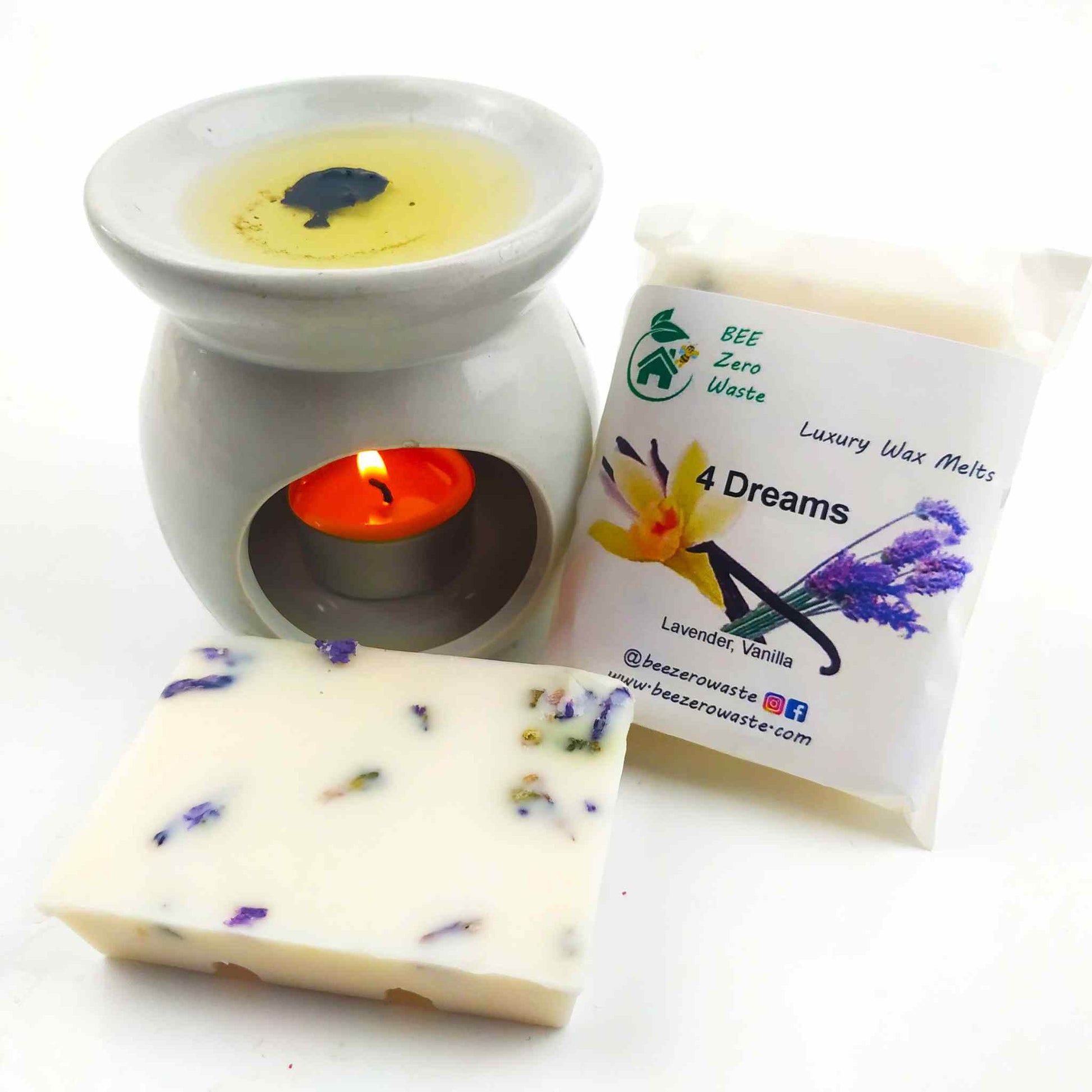 Collection of eco-friendly soy wax melts, showcasing vegan and toxin-free ingredients, perfect for safe home fragrancing