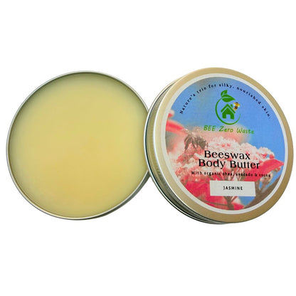Breathable moisture barrier cream with pure beeswax, protective skincare for all skin types, handmade in UK.