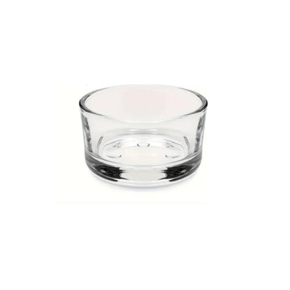 Elegant Clear Glass Tea Light Candle Holder
