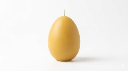Pure Beeswax Easter Egg Candle