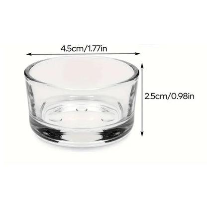 Round tea light candle cup ideal for weddings and parties