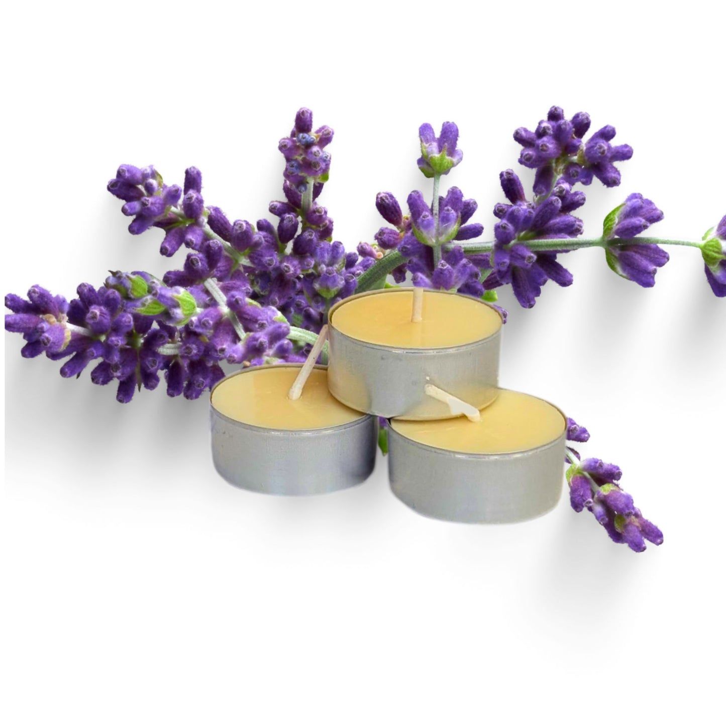 Natural Soy-Beeswax Scented Tealights - Box of 15