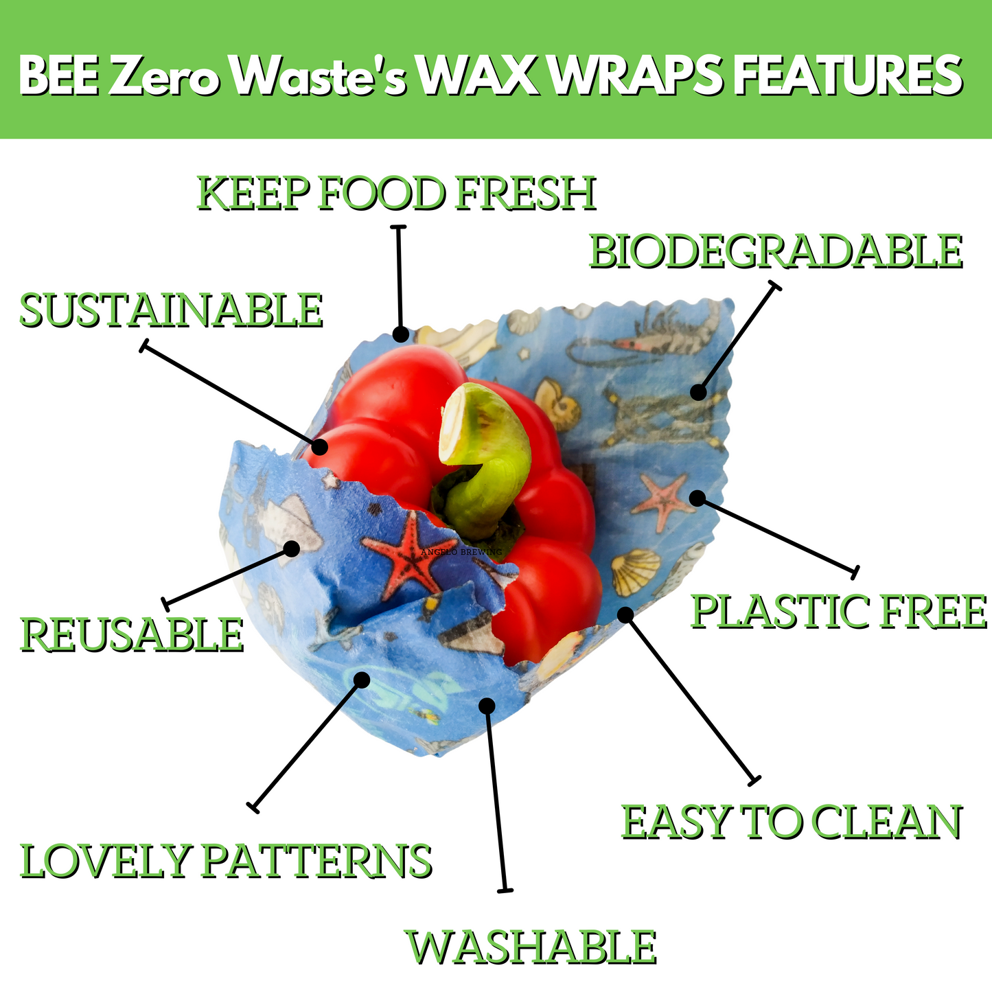 Beeswax food wraps, various sets, Random Colours wax wrappers, UK HANDMADE